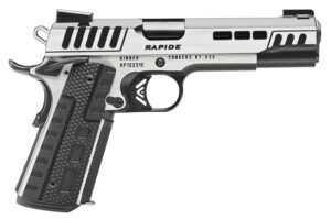 Kimber Mfg.,inc 3000426  Rapide Scorpius 10mm 8+1 5" Black KimPro II w/ Brush Polished Flats Stainless Steel Slide G10 Grip