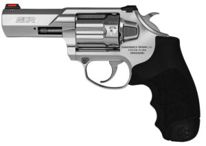 Diamondback DB0700S703 SDR  357 Mag/38 Special +P 6 3" Stainless Steel Barrel, Cylinder & Frame, Black Hogue Rubber Grip, Exposed Hammer
