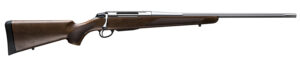 Tikka JRTXA72022MT T3x Hunter Full Size 30-06 Springfield  3+1 22.40" Matte Stainless Fluted Threaded Barrel, Matte Drilled & Tapped Stainless Steel Receiver, Fixed Oiled Walnut Wood Stock, Right Hand