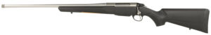 Tikka JRTXB41422MT T3 Lite Full Size 22-250 Rem 3+1 22.40" Stainless Threaded Barrel, Drilled & Tapped Stainless Steel Receiver, Fixed Black Synthetic Stock, Left Hand