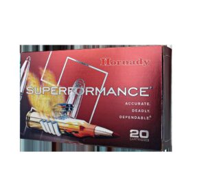 HORNADY SUPERFORMANCE 6MM REM 95GR SST 20RD BX 200RD CASE