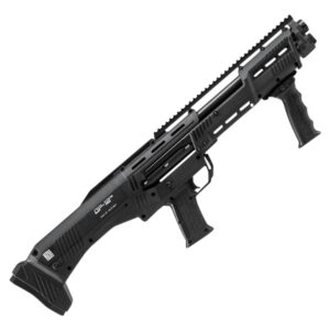 Standard Mfg DP12 DP-12  12 Gauge Pump 3" 14+2 18.88" Black Double Barrel, Black Picatinny Rail Aluminum Receiver, Picatinny Handguard, Black Synthetic Stock