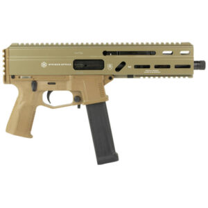 Grand Power Stribog SP10A3 Pistol - FDE | 10MM | 8" | 3 X 30 MAGS | PDW Tailhook Brace