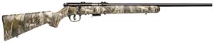 Savage Arms 96711 93R17 Camo Full Size 17 HMR 5+1 21" Matte Black Button Rifled Barrel, Matte Black Drilled & Tapped Carbon Steel Receiver, Next G-1 Fixed Synthetic Stock, Right Hand