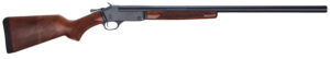 Henry H015410 Single Shot 410 Gauge with 26" Barrel, 3" Chamber, 1rd Capacity, Blued Steel Finish & American Walnut Stock Right Hand (Full Size)