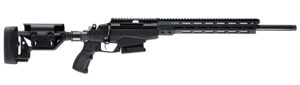 Tikka JRTAC382L T3x Tac A1 6.5 Creedmoor 24" 10+1 Black Fixed with Aluminum Bedding Stock
