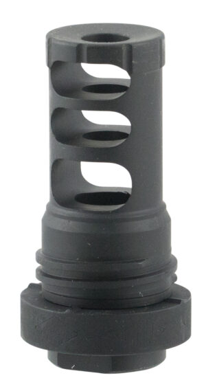 Yankee Hill 5M2QD QD Muzzle Brake Black Steel with 1/2"-28 tpi Threads & 2.50" OAL for 5.56x45mm NATO AR-Platform