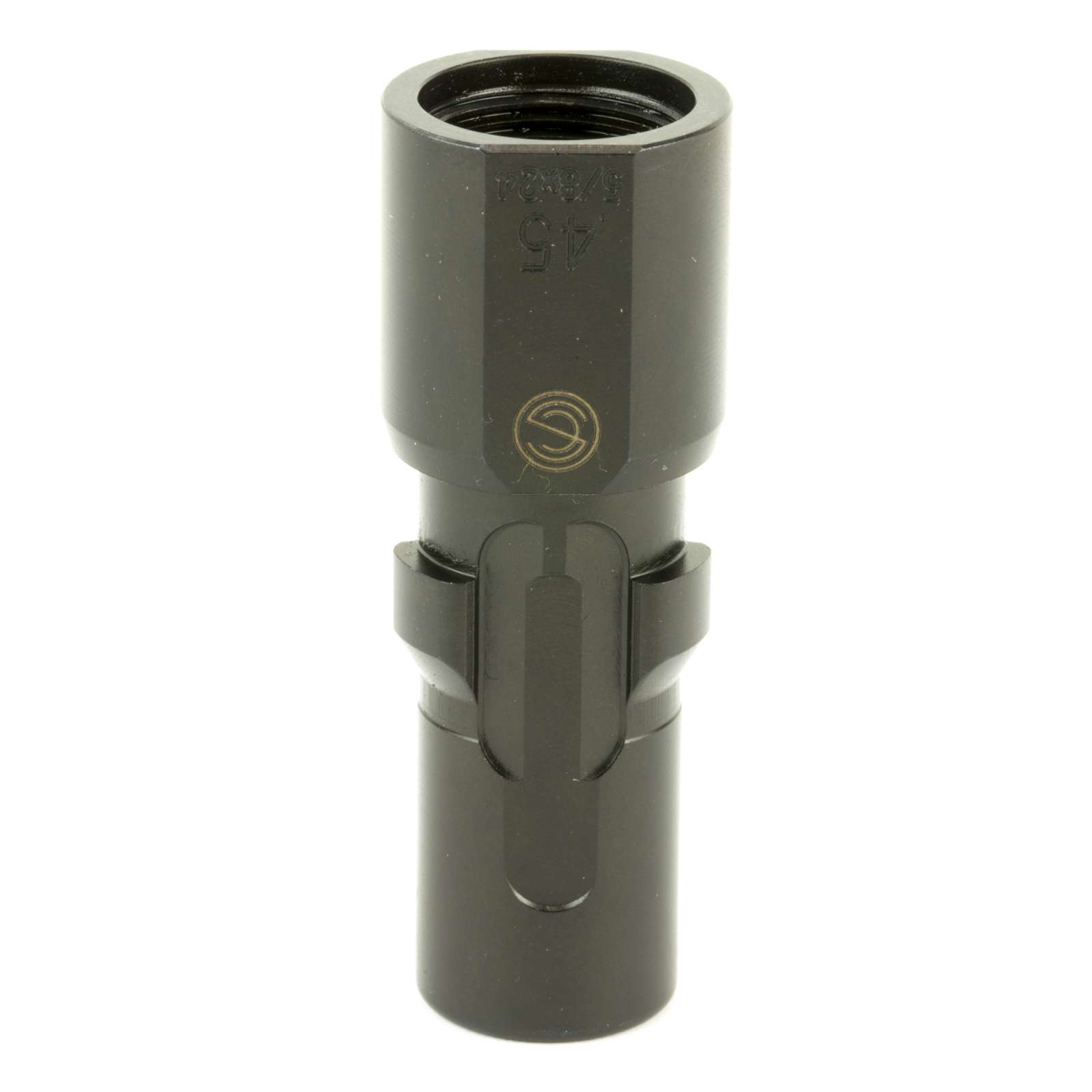 SILENCERCO 3-LUG MUZZLE DEVICE 5/8x24 .45CAL