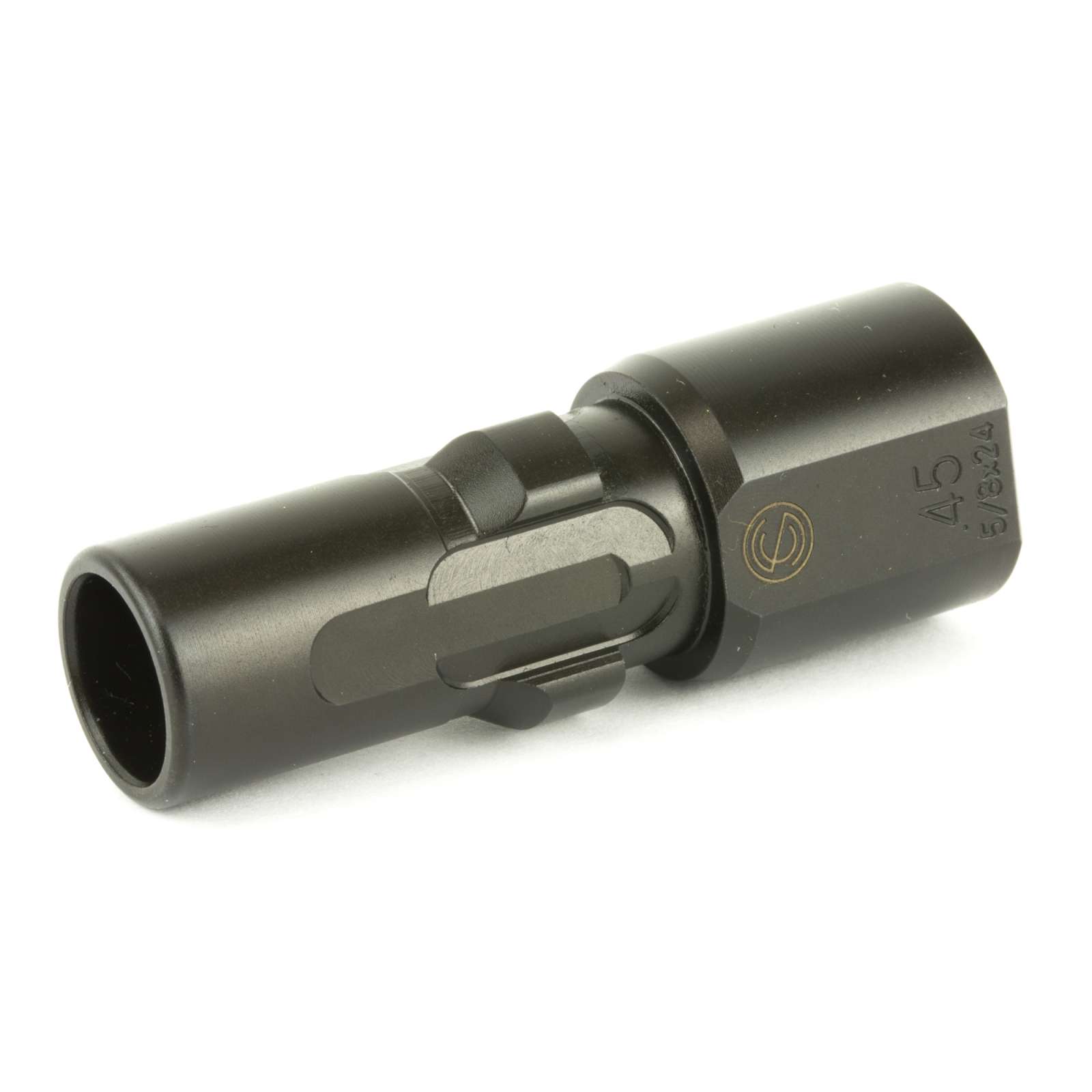 SILENCERCO 3-LUG MUZZLE DEVICE 5/8x24 .45CAL - Image 2