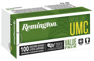 Remington Ammunition 23753 UMC Value Pack 9mmLuger 115gr Jacketed Hollow Point 100 Per Box/6 Case
