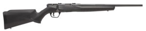 Savage Arms 70814 B17 F Compact 17 HMR 10+1 18" Matte Black Button Rifled Barrel, Matte Black Drilled & Tapped Carbon Steel Receiver, Matte Black Fixed Synthetic Stock, Right Hand