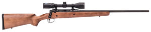 Savage Arms 22678 Axis II XP Full Size 6.5 Creedmoor 4+1 22" Matte Black Sporter Barrel, Matte Black Carbon Steel Receiver, Drilled & Tapped Hardwood Fixed Stock, Bushnell 3-9x40mm, Right Hand