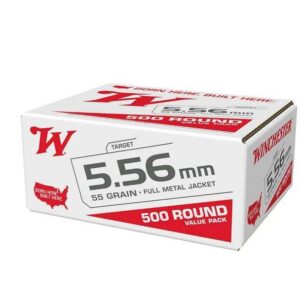 WINCHESTER 5.56 MM 193 55 FMJ WIN LC 500RD 500 RD/BX 2 BX/CS