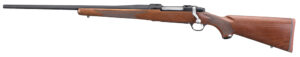 Ruger 37130 Hawkeye  Sports South Exclusive Full Size 30-06 Springfield 4+1 22" Satin Blued Alloy Steel Barrel, Receiver w/Integral Scope Mount, American Walnut Fixed Stock, Left Hand