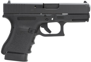 Glock PH3050201 G30S Sub-Compact 45 ACP 10+1 3.78" Hammer Forged Barrel Matte Black Serrated Steel Slide Black Polymer Frame w/Picatinny Rail Black Textured Finger Grooved Polymer Grips Right Hand