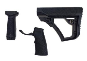 DANIEL DEFENSE STOCK/GRIP/FOREGRIP COMBO BLK
