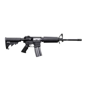Bushmaster M4 Patrolman's Flat Top Rifle 5.56 NATO 30rd Magazine 16" Barrel Black