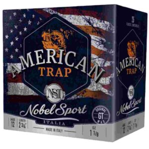 Noble Sport Target Trap Shotshells 12 ga 2-3/4" 1-1/8 oz 1200 fps #7.5 25/ct
