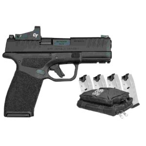 Springfield Hellcat Pro Bundle w/CT-1500 Red Dot  9mm Luger 15rd magazines(5) 3.7" Barrel Range Bag