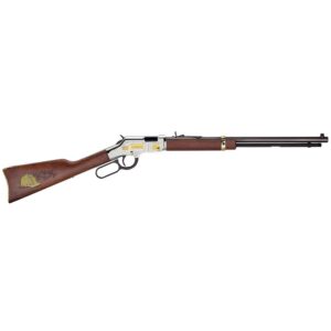 Henry Golden Boy American Construction Industry Tribute Edition Rifle .22 S/L/LR 16rd Capacity 20" Octagon Barrel Engraved Wood Stock
