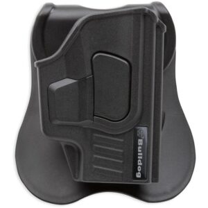 Bulldog Rapid Release Polymer Holster with Paddle for Sig Sauer P365 Black RH