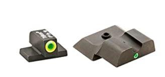 Green Tritium Lime Green Lumi Outline/Green Single Dot for S&W M&P Shield