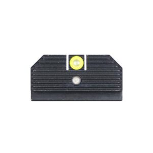 Night Fision Student of the Gun Accur8 Night Sight Set Yellow Front Black Back for Glock 42/43/43x