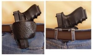 PeaceKeeper Belt Slide Holster Medium/Large Black