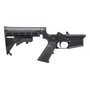 Aero Precision AR15 Standard Complete Lower Receiver - Anodized Black