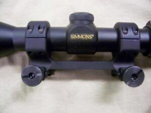 DNZ Freedom Reaper 1-Piece Picatinny Scope Mount - AR15 1" X-High Matte Black