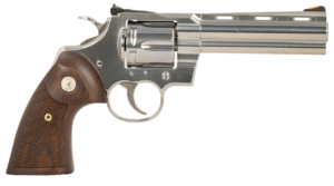COLT PYTHON STAINLESS REVOLVER 357 MAG 5" 6 RD