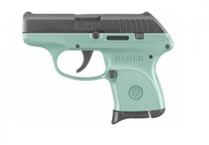 RUGER LCP 380ACP BL/TURQUOISE 6+1