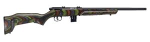 SAVAGE ARMS 93 BOLT 17HMR BL/GRN 18" TB