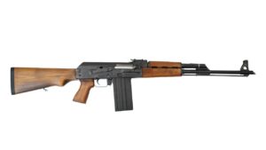 Zastava PAP M77 AK Sporting Rifle BULGED TRUNNION 1.5MM RECEIVER - Wood | .308 Win / 7.62 NATO | 19.7" Chrome Lined Barrel | 20rd | Wood Furniture | Adjustable Gas System