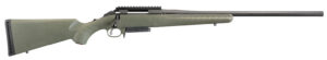 Ruger 26948 American Predator  Full Size 6mm Creedmoor 3+1 22" Matte Black Threaded Barrel, Matte Black Steel Receiver w/Picatinny Rail, Moss Green Fixed Synthetic Stock Right Hand