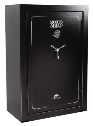 Sports Afield SECSA5940P Preserve SA5940P Keypad/Key Entry Black Textured Steel Holds 40 + 8 59" H x 40" W x 22" D Fireproof- Yes