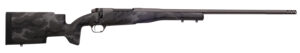 Weatherby MAP01N65RWR6B Mark V Accumark Pro 6.5 Wthby RPM 4+1 24" Barrel, Tungsten Gray Cerakote Finish, Black with Gray Sponge Pattern Accents Carbon Fiber Stock