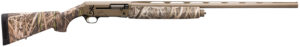 Browning 011428205 Silver Field 12 Gauge 3.5" 4+1 26" Barrel, Flat Dark Earth Cerakote Metal Finish, Mossy Oak Shadow Grass Habitat Synthetic Stock