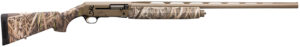 Browning 011428204 Silver Field 12 Gauge 3.5" 4+1 28" Barrel, Flat Dark Earth Cerakote Finish, Mossy Oak Shadow Grass Habitat Synthetic Stock