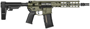 Radian Weapons R0505 Model 1 Pistol 300 Blackout 30+1 9", OD Green Billet Rec/M-Lok Handguard, Smooth Buffer Tube (No Brace), Magpul Grip, Ambi Controls, Dead Air QD Flash Hider, Adj. Trigger