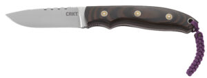 CRKT 2861 Hunt'N Fisch  2.99" Fixed Plain Satin 9Cr18MoV SS Blade/Multi-Color G10 Handle Includes Lanyard/Sheath