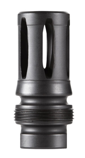 Dead Air DA122 Xeno Flash Hider Black Nitride 4140 Steel with 5/8"-24 tpi Threads, 2.16" OAL & .99" Diameter