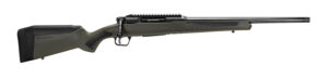Savage Arms 57655 Impulse Hog Hunter 30-06 Springfield 4+1 Matte Black 20" Threaded Barrel/Rec, Matte OD Green Fixed AccuStock with AccuFit, Includes Detachable Box Mag
