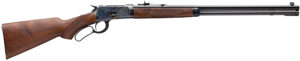 Winchester Repeating Arms 534283124 Model 1892 Deluxe Takedown Full Size 44 Rem Mag 11+1 24" Polished Blued Octagon Barrel, Color Case Hardened Steel Receiver, Grade V/VI Walnut Fixed Stock