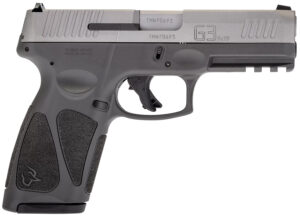Taurus 1G3B949G15 G3  Full Size Frame 9mm Luger 15+1 4" Matte Stainless Steel Barrel, Matte Serrated Stainless Steel Slide, Gray Polymer Frame w/Picatinny Rail, Gray Polymer Grip, Right Hand