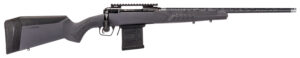 Savage Arms 57940 110 Carbon Tactical Full Size 6.5 PRC 5+1 24" Carbon Fiber Threaded Barrel. Matte Black Picatinny Rail Carbon Steel Receiver. Adj AccuStock Gray Synthetic Stock, Right Hand