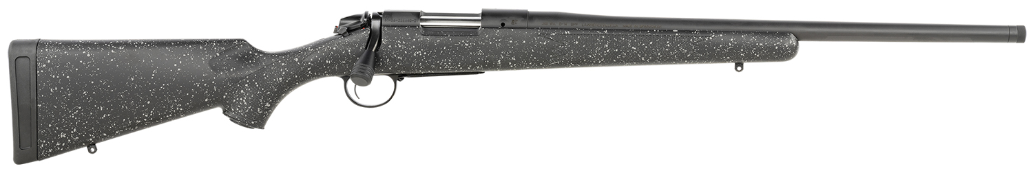 Bergara Rifles B14S511C B-14 Ridge SP 308 Win 4+1 18" Graphite Black Cerakote Barrel, Graphite Black Cerakote Steel Receiver, Gray Speckled Black Fixed American Style Stock