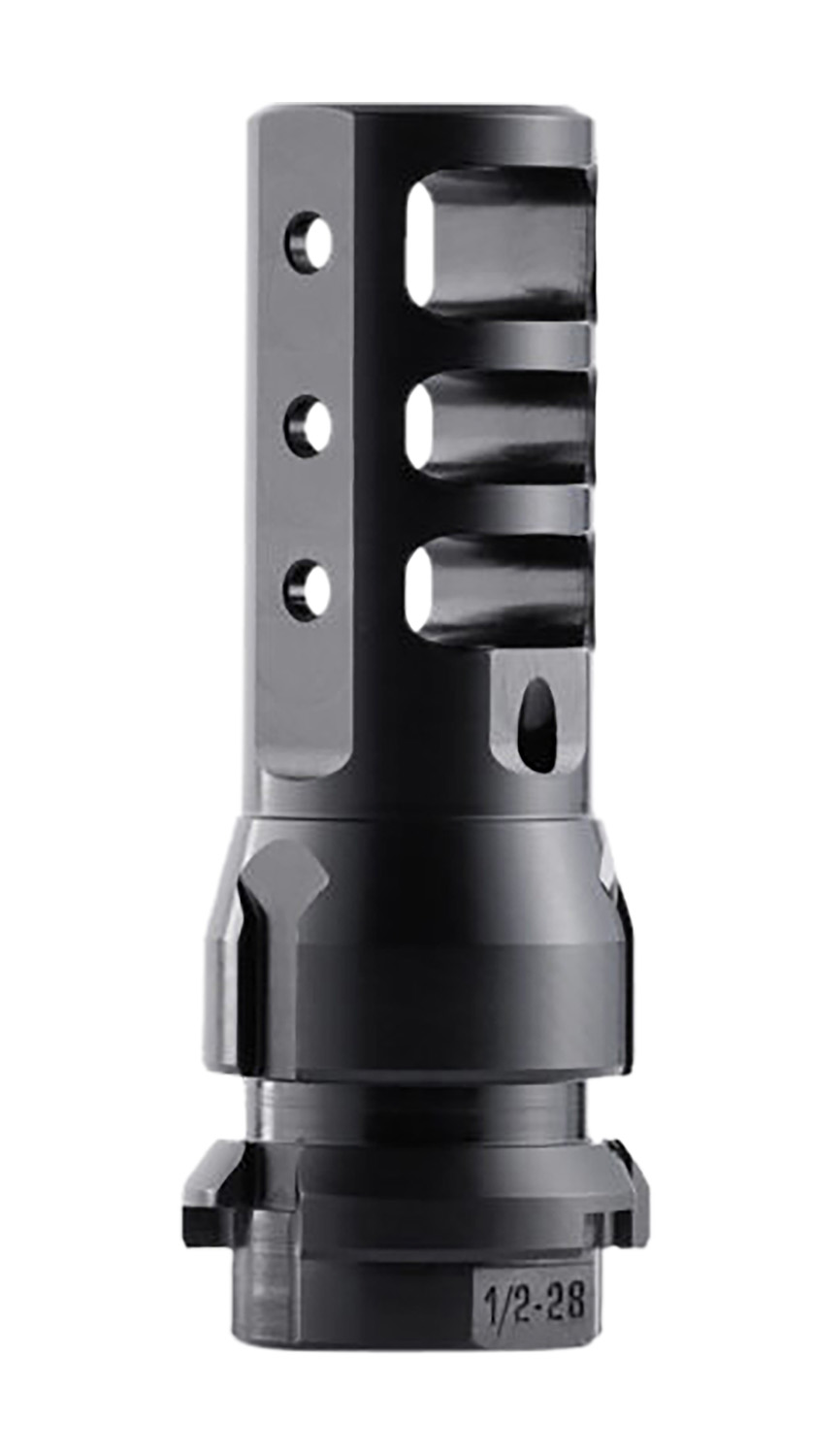 Dead Air DA101 KeyMount Muzzle Brake 1/2"-28 tpi 2.60" Black Steel
