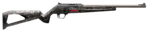Winchester Repeating Arms 521153102 Wildcat 22 LR 10+1 18" Gray Barrel, Matte Black Rec, Skeletonized Forged Carbon Gray Synthetic Stock, Ghost Ring Sight