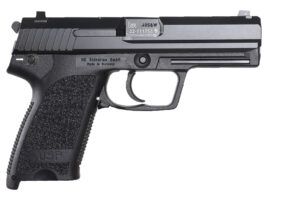 HK 81000324 USP V1 45 ACP 4.41" 10+1 Black Polymer Frame, Black Polymer Grip